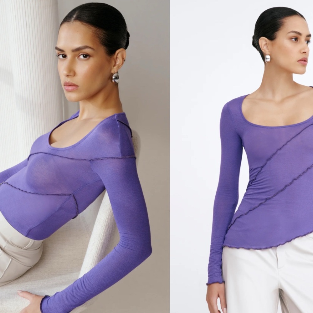 The Melody Sheer Top by Marcella NYC